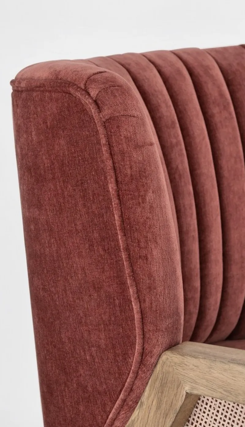 Hot Bizzotto POLTRONA IN LEGNO MATTONE - VIRNA