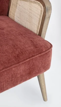 Hot Bizzotto POLTRONA IN LEGNO MATTONE - VIRNA