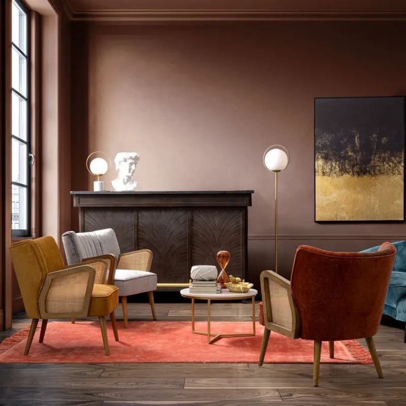 Hot Bizzotto POLTRONA IN LEGNO MATTONE - VIRNA