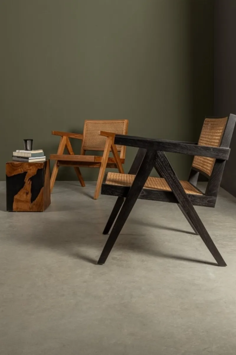 Best Bizzotto POLTRONA IN LEGNO NERO - GALIA