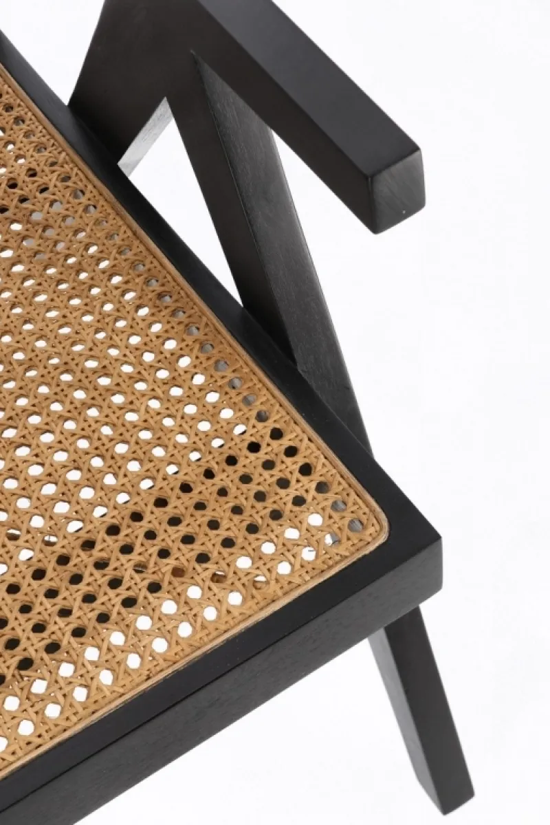 Best Bizzotto POLTRONA IN LEGNO NERO - GALIA