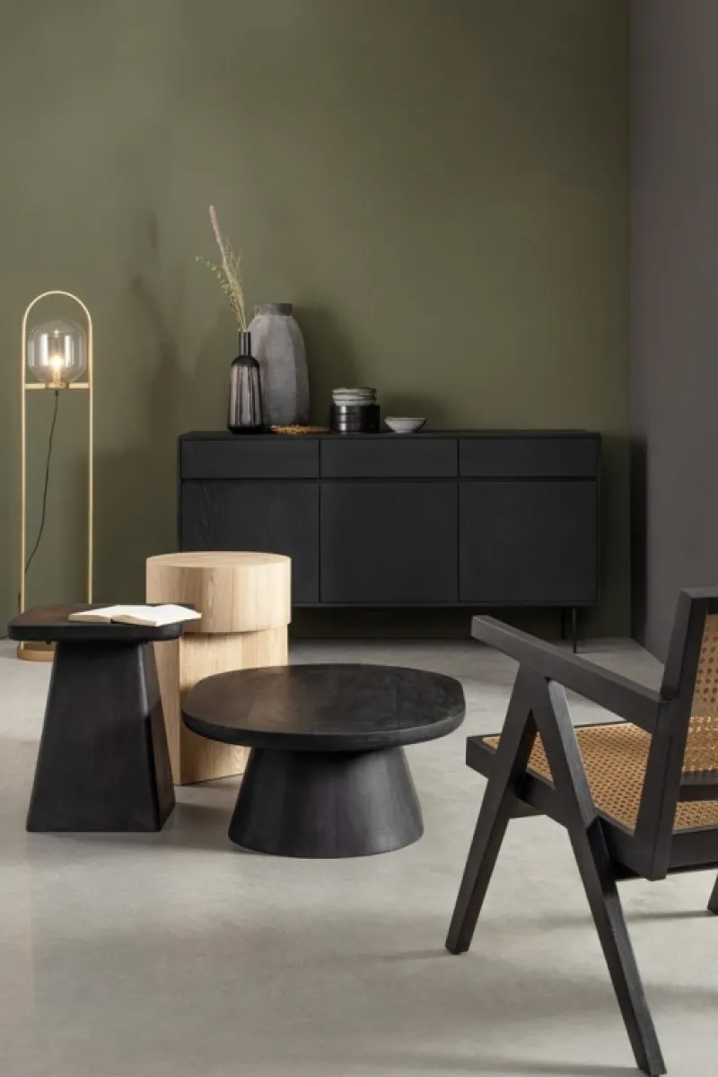 Best Bizzotto POLTRONA IN LEGNO NERO - GALIA