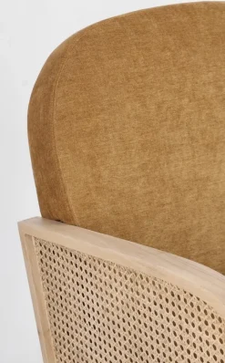 Online Bizzotto POLTRONA IN LEGNO SENAPE - DALIDA