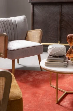 Outlet Bizzotto POLTRONA IN LEGNO SILVER - VIRNA