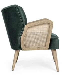 Bizzotto POLTRONA IN LEGNO VERDE - VIRNA