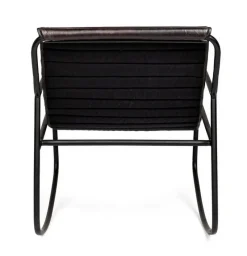 Bizzotto POLTRONA IN PELLE NERA - KARISMA