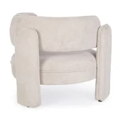 Best Bizzotto POLTRONA IN TESSUTO BEIGE - AISHA