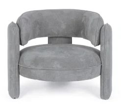 Hot Bizzotto POLTRONA IN TESSUTO GRIGIO - AISHA