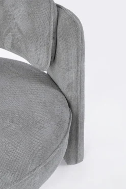 Hot Bizzotto POLTRONA IN TESSUTO GRIGIO - AISHA