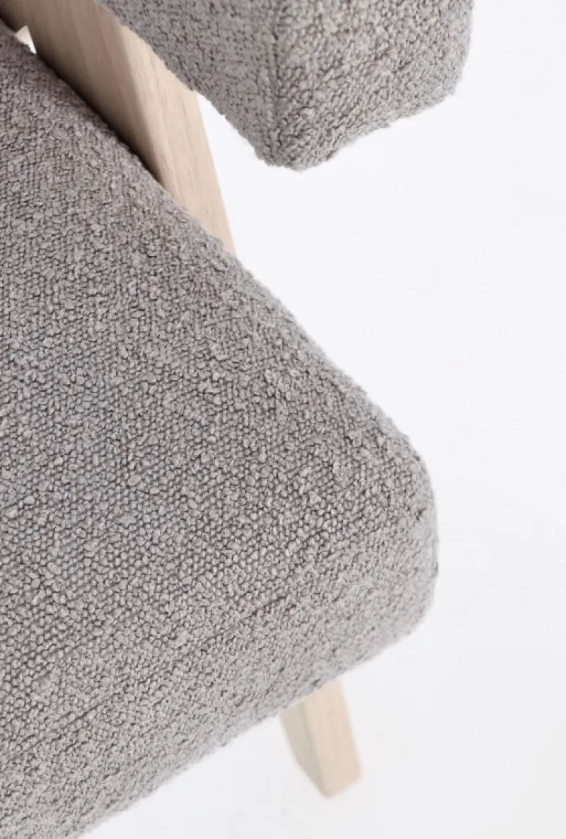 Outlet Bizzotto POLTRONA IN TESSUTO TORTORA - FAIZA