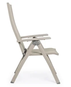 Bizzotto POLTRONA RECLINABILE IN ALLUMINIO PIEGHEVOLE - VICTOR