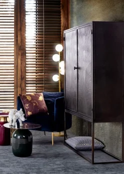 Clearance Bizzotto POLTRONA SFODERABILE BLU - TENBURY