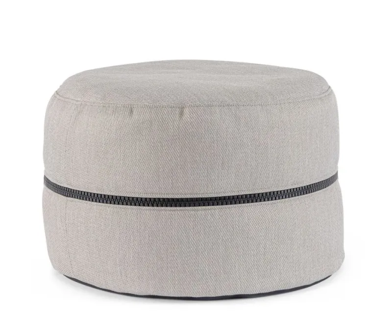 Clearance Bizzotto POUF GULIZAR GRAPHITE D50