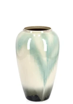 Clearance Bizzotto P.VASO COIRA BOMBATO BIANCO AZZURRO H40