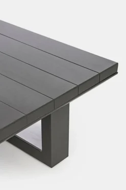 Sale Bizzotto SALOTTO ANGOLARE IN ALLUMINIO ANTRACITE CX23 - KONNOR