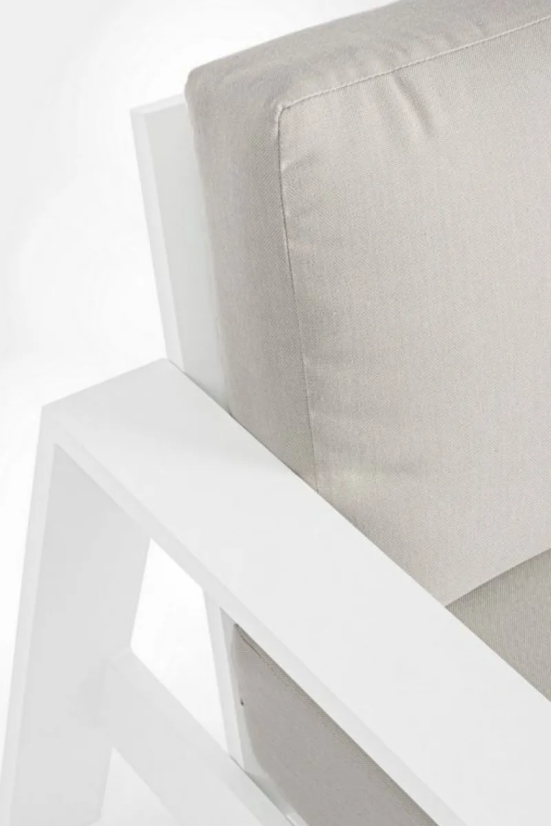 New Bizzotto SALOTTO IN ALLUMINIO BIANCO YK11 - BALTIC