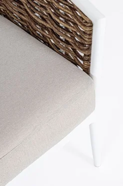 New Bizzotto SALOTTO IN FIBRA SINTETICA BIANCO YK11 - MARIBELA