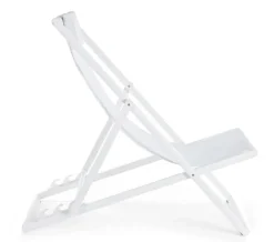 New Bizzotto SDRAIO IN ALLUMINIO BIANCA - TAYLOR