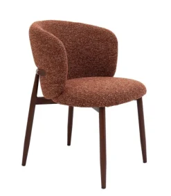 Best Bizzotto SEDIA AMALIA NOCE/TERRACOTTA