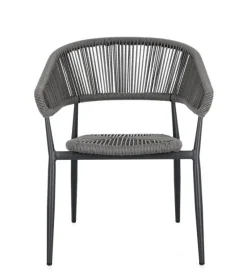 Bizzotto SEDIA C-BR ALGAIDA ANTRACITE/GRIGIO