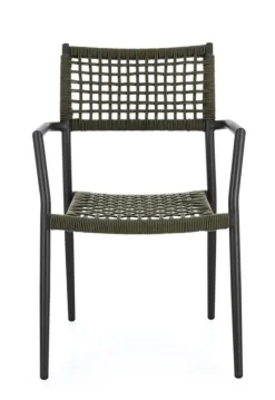 Best Bizzotto SEDIA C-BR CALETA ANTRACITE/VERDE