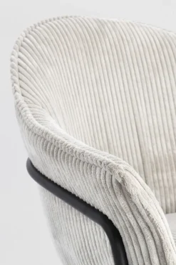 Discount Bizzotto SEDIA C-BR CASSIDY NERO/GRIGIO CHIARO