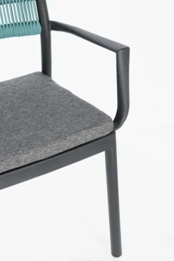 Best Bizzotto SEDIA C-BR C-C ALVIN ANTRACITE/AVIO