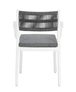 Sale Bizzotto SEDIA C-BR C-C ALVIN BIANCO/GRIGIO SCURO