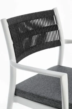 Sale Bizzotto SEDIA C-BR C-C ALVIN BIANCO/GRIGIO SCURO