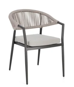 Sale Bizzotto SEDIA C-BR C-C MILLOR ANTRACITE/KHAKI