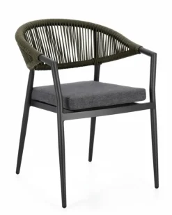 Hot Bizzotto SEDIA C-BR C-C MILLOR ANTRACITE/VERDE