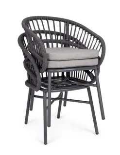 Best Bizzotto SEDIA C-BR C-C ODIVELAS ANTRACITE