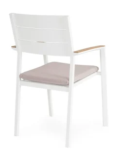 Best Bizzotto SEDIA C-BR C-C ZELMAR BIANCO YK11