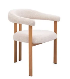 Discount Bizzotto SEDIA C-BR GIUDITTA NATURALE/LINO