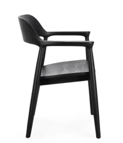 Hot Bizzotto SEDIA C-BR IDRIS NERO