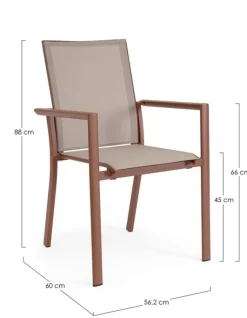 Hot Bizzotto SEDIA C-BR KONNOR BARN