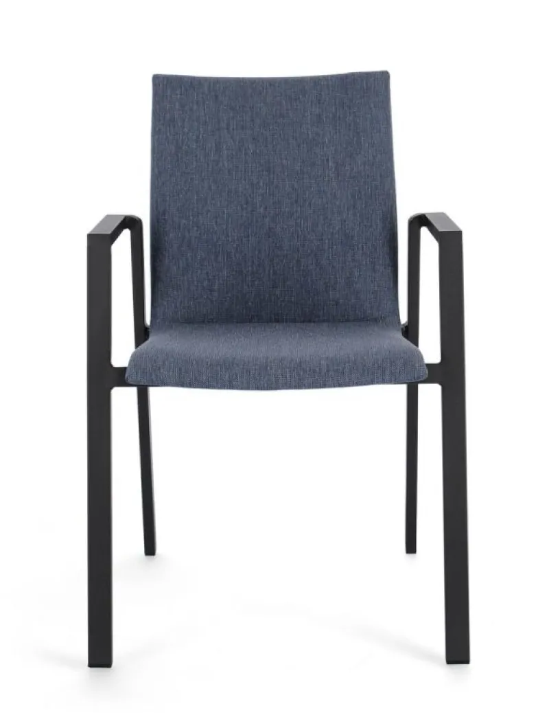 Online Bizzotto SEDIA C-BR ODEON ANTR-DENIM JX55