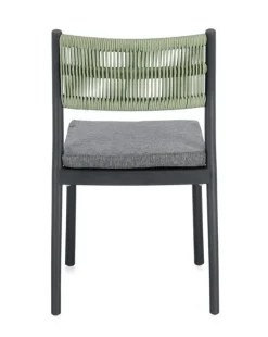 New Bizzotto SEDIA C-C ALVIN ANTRACITE/VERDE