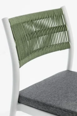 Bizzotto SEDIA C-C ALVIN BIANCO/VERDE