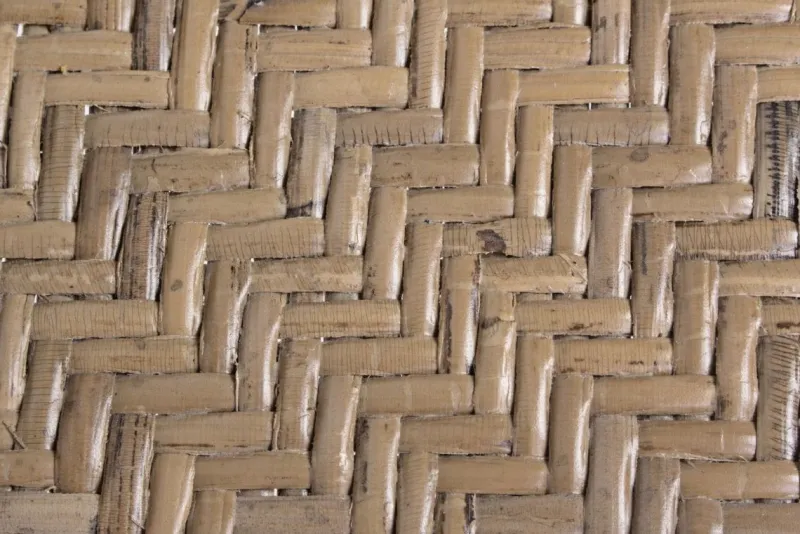 Outlet Bizzotto SEDIA CON BRACCIOLI IN FIBRE NATURALI - EDELINA