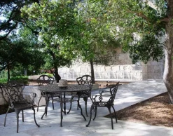 Bizzotto SEDIA IN ALLUMINIO ANTRACITE - VICTORIA