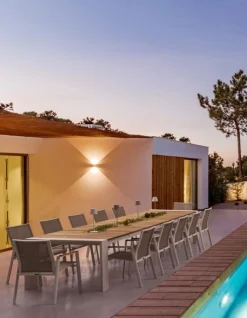 Discount Bizzotto SEDIA IN ALLUMINIO BIANCO GK50 - CAMERON