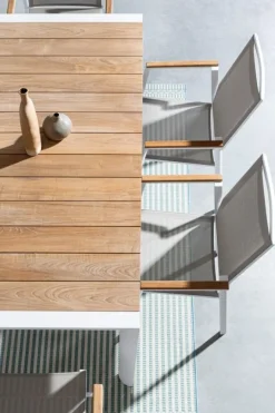 Discount Bizzotto SEDIA IN ALLUMINIO BIANCO GK50 - CAMERON