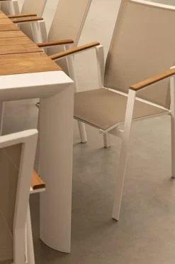 Discount Bizzotto SEDIA IN ALLUMINIO BIANCO GK50 - CAMERON