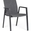 Online Bizzotto SEDIA IN ALLUMINIO IMPILABILE ANTRACITE JX55 - ODEON