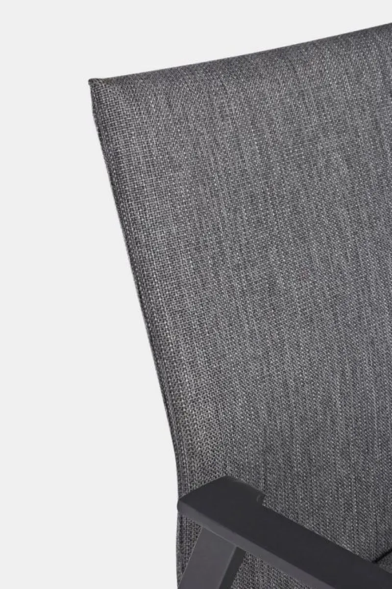 Online Bizzotto SEDIA IN ALLUMINIO IMPILABILE ANTRACITE JX55 - ODEON