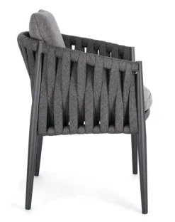 Best Bizzotto SEDIA IN CORDA ANTRACITE WG21 - JACINTA