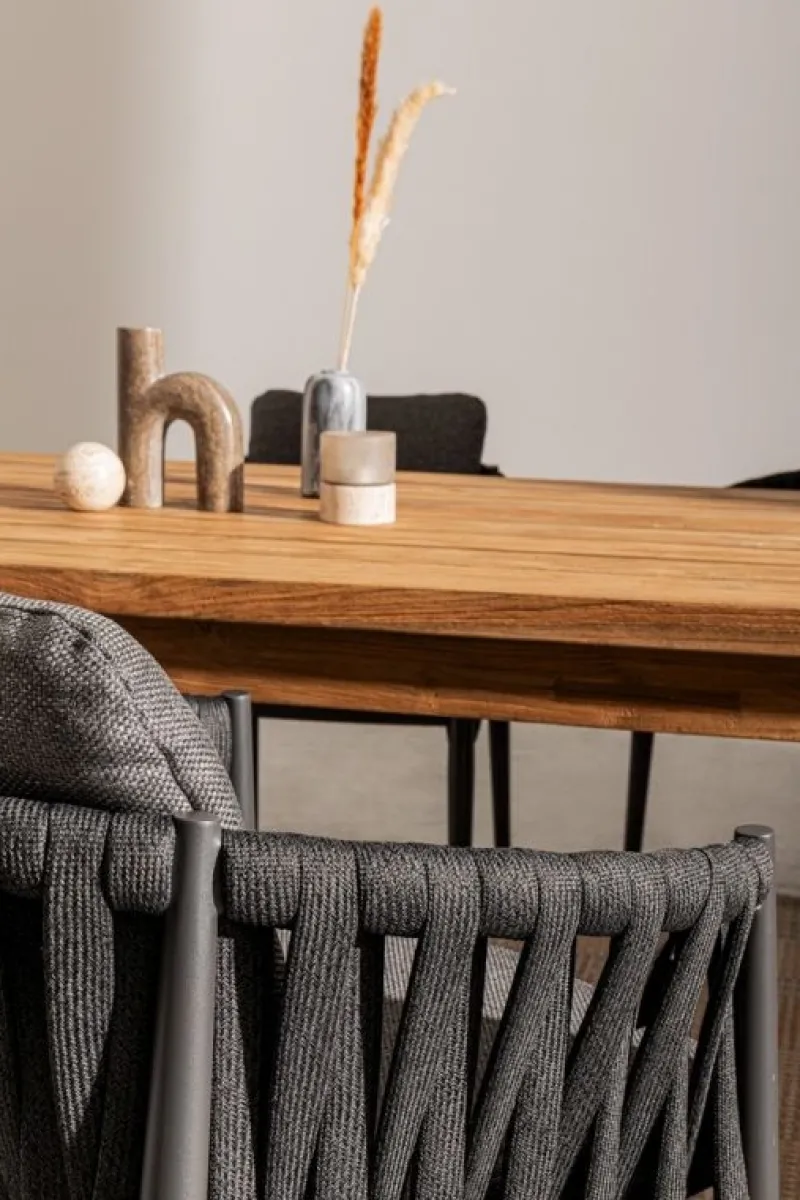 Best Bizzotto SEDIA IN CORDA ANTRACITE WG21 - JACINTA