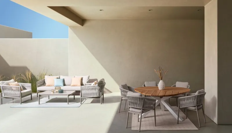 Outlet Bizzotto SEDIA IN CORDA MOON WG24 - FLORENCIA