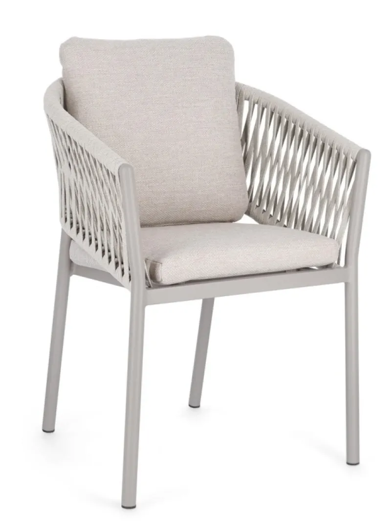 Outlet Bizzotto SEDIA IN CORDA MOON WG24 - FLORENCIA